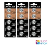15 DURACELL CR2032 LITHIUM BATTERIES 3V COIN CELL DL2032 EXP 2033 NEW