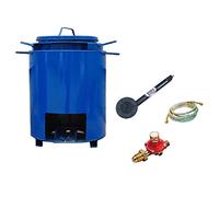 15 Gallon Pro Roofing Tar Boiler Kit with Burner Hose & Regulator