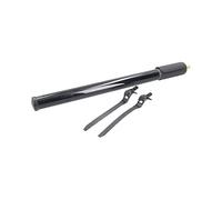 15" Hand Wheel Tyre Bike Pump With Mount & Connectors Schrader & Presta Valves