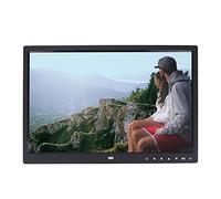 15" HD Screen Digital Photo Frame, multifunction Electronic Photo/Music/Video Picture Frame, Best Gift for Birthday and Anniversary, US Plug(Black) Gift