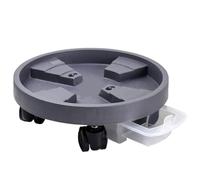 15" Heavy Duty Rolling Plant Stand Caddy with Wheels Outdoor Planter Trolley & Water Storage Drawer Mobile Flower Pot Roller Base -Garden Accessory