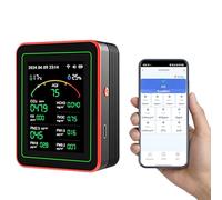 15-in-1 Air Quality Monitor with Smartphone APP, 2.8'' HD Display