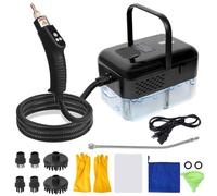 15-in-1 Handheld Steam Cleaner, 9-Level Adjustable Handle,10s Heat-Up, 2500W High Pressure Handheld Steamer Cleaning Machine for Home, Kitchen, Grease, Grout, Tile,Floor,Couch and Car