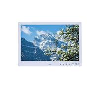 15 inch 12 inch 16GB Memory HD Music Player LED Backlight Digital Photo Album Lithium Battery Ultra-Thin Video Advertising Machine White Black (White 12inchs)