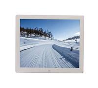 15 inch 12 inch Electronic Photo Album Photo Frame Ultra-Thin Narrow Border LED high-Definition Screen Optional Lithium Battery Home Video Player Set up Electronic Pictu (White 15 inches)