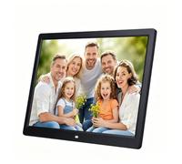 15-Inch Digital Photo Frame, Advertising Machine (Black) | Random Playback Electronic Picture Frames, Full HD Multifunctional Ultra-Thin Electronics
