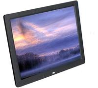 15-inch electronic 12-inch high-definition screen 14-inch music MP3 digital album lithium battery ultra-thin video advertising machine music calendar,16g Memory Card,12 inch straight plug