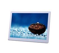 15 inch electronic photo frame, high-definition screen LED digital photo album lithium battery ultra-thin video machine music calendar photo frame