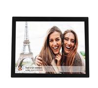 15 Inch HD Smart Digital Photo Frame, Living Room Office Digital Photo Album, Colourful Electronic Photo Frame Advertisement Machine for Birthdays Parties Wedding Parties (GB Plug)
