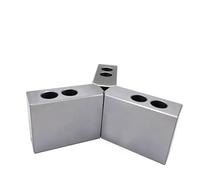 15-Inch Hollow/Solid Hydraulic 3-Jaw Chuck Heightened Soft Jaws, Accuracy 0.01mm, for CNC Machine Tool Professionals and Factories to Mill and Machine Soft Workpieces(100mm)