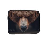 15 inch Laptop Bag Shockproof Portable Fashion Forest Roar Print Design Case for Business Trip Work University