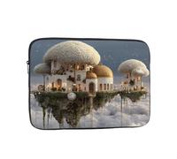 15 inch Laptop Bag Shockproof Portable Fashion Sky Castle Print Design Case for Business Trip Work University