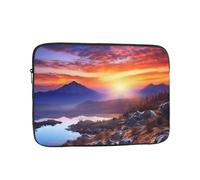 15 inch Laptop Case Beautiful Landscape at Sunset Laptop Sleeve Computer Bag Water Resistant Computer Case Carrying Cover Compatible for Men Women