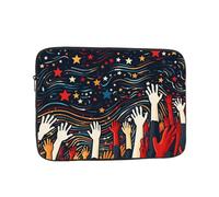 15 inch Laptop Case Hands Reaching for The Stars Laptop Sleeve Computer Bag Water Resistant Computer Case Carrying Cover Compatible for Men Women