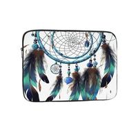15 Inch Laptop Sleeve Bag Waterproof Shockproof Laptop Case Bag Native American Dream Catcher Computer Skin Bags Lightweight Tablet Carrying Case