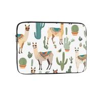 15 Inch Laptop Sleeve, Soft Protective Case With Alpaca Llama Print,Slim Lightweight Bag Specially Compatible With 15 Inch Macbook, Fits Some Pc Notebook