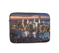 15 Inch Laptop Sleeve, Soft Protective Case With Hong Kong Print,Slim Lightweight Bag Specially Compatible With 15 Inch Macbook, Fits Some Pc Notebook