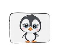 15 Inch Laptop Sleeve, Soft Protective Case With I Love Penguins Print,Slim Lightweight Bag Specially Compatible With 15 Inch Macbook, Fits Some Pc Notebook