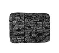 15 Inch Laptop Sleeve, Soft Protective Case With Programmer Programming Code Print,Slim Lightweight Bag Specially Compatible With 15 Inch Macbook, Fits Some Pc Notebook