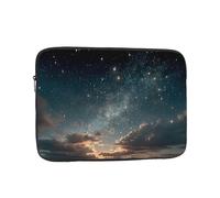 15 inch Light Computer Bag, Exquisite Edge of Infinity Print Pattern, Suitable for Business Travel, Work, Commuting