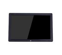 15 Inch Photo Frame, 1024X800 High Resolution Full Ips Music/Video Player - Electronic Album Advertising Machine, Black/White,Black-15.2"