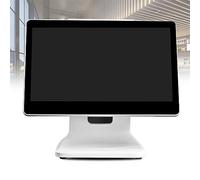 15-inch POS-Touch-Screen-Monitor, POS-System-for-Small-Business, Multi-Touch Monitor, CPU N2930, 4GB RAM, 64G SSD, Windows 10 , VGA/USB Input For Office, POS, Restaurant ( Color : White , Size : 110V