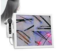 15-Inch Scalp Camera with 200x Magnification, Skin Diagnosis System and Freeze-Frame Photo Function for Hair and Scalp Analysis