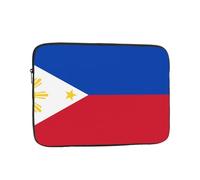 15 Inch Shockproof Laptop Bag, Full Width Philippine Flag Print Handbag Suitable for Business and Daily Use