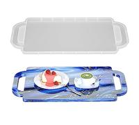 15 Inch Silicone Large Rectangle Fruit Tray With Handles Resin Epoxy Mold,Chopping,Charcuterie Cheese Serving Board Casting Mould Agate Craft Plate Molds DIY