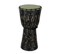 15 Inch Tall Hand Carved Elephant Djembe Drum