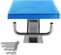 15° Inclined Diving Starting Block for Pool, One Step Jump Platform with Backstroke Handle for Swimming Competition Training