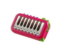 15-Key Mini Electronic Pocket Piano - Portable, 3 Tones, Illuminated Keys for All Occasions(E)