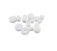 15 Kinds Plastic Gear Worm Set Four-wheel Drive Motor 1.5mm/2mm/3mm Main Shaft 7/8/9/10/12/14/16/18 Teeth Gear Parts