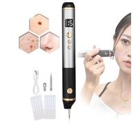 15 Level Laser Plasma Pen, Physical Spot Freckles Mole Wart Removal, Skin Tag Removal Pen, for Lips, Hands, Eyes, Neck, Face, Head, Nose, Safe and Painless, Does Not Hurt The Skin