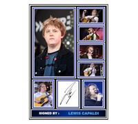 (15) Lewis Capaldi Music Legend Signed A4 Photograph (21 X 297 CM) Art Work Wall Art Display Great Gift Idea (REPRINT) #####