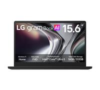 LG gram Book 15U50U Laptop, 15" FHD IPS, Core Ultra 5, 16GB RAM, 512GB SSD