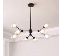 15-Light Sputnik Chaner - Industrial Modern Ceiling Light, Perfect for Dining, Bedroom & Living Room
