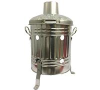 15 Litre Incinerator Fire Pit Burn Paper Leaves Wood Rubbish Small Durable Handy Galvanised Steel (1)