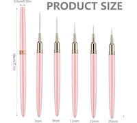 15 Makeup Brush Sets, Nail Art Drawing Brushes, Nail Art Decoration Creation Tools, Suitable For Fine Line Drawing, Nail Art Pattern Design.