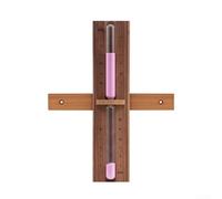 15 Minute Sauna Timer Made of Solid Wood Hourglass Style Wall Mounted for Consistent Session Timing in Hot Environments (D)