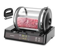 15 Minute Vacuum Tumbler Marinator for Meat Vegetable with Leak Proof Clip and Free Meat Tenderizer