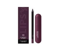 15 ml Lip Serum and 1.2 g Lip Liner Set, All-in-One Lip Set, Collagen Lip Gloss for Dry Lips, Waterproof Make Up Set (D)