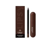 15 ml Lip Serum and 1.2 g Lip Liner Set, All-in-One Lip Set, Collagen Lip Gloss for Dry Lips, Waterproof Make Up Set (C)