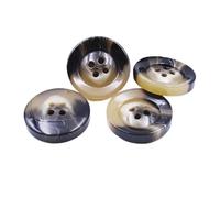15 mm-34 mm Black Round Clothing Buttons, Color 14, 25mm 10 Pcs