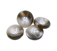 15 mm-34 mm Black Round Clothing Buttons, Color 23, 25mm 10 Pcs