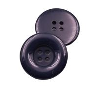 15 mm-37 mm Color Resin Large Round Edge Buttons, Color 13, 20mm 15 Pcs