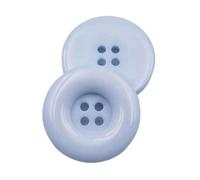 15 mm-37 mm Color Resin Large Round Edge Buttons, Color 22, 30mm 10 Pcs