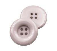 15 Mm-37 mm Color Resin Large Round Edge Buttons, Color 8, 30mm 10 Pcs