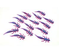 15 Newt frog tadpole Larvae soft Rubber Baits Drop Shot gear jigging perch chub trout Crazy Newt