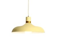 15" Nordic Barn Pendant Light Farmhouse Industrial Metal Hanging Lamp Adjustable Single Large Chandelier for Dining Room Hallway Kitchen Island Restaurant Foyer, Black White Gray